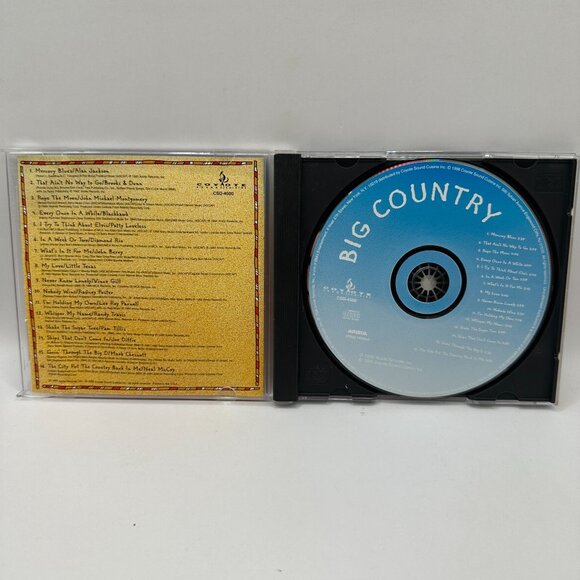 Welcome to Big Country CD Album Various Artist Arista Records - Picture 3 of 5